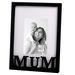 Mum Carved Wooden 6x4 Photo Frame
