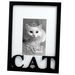 Cat Carved Wooden 6x4 Photo Frame